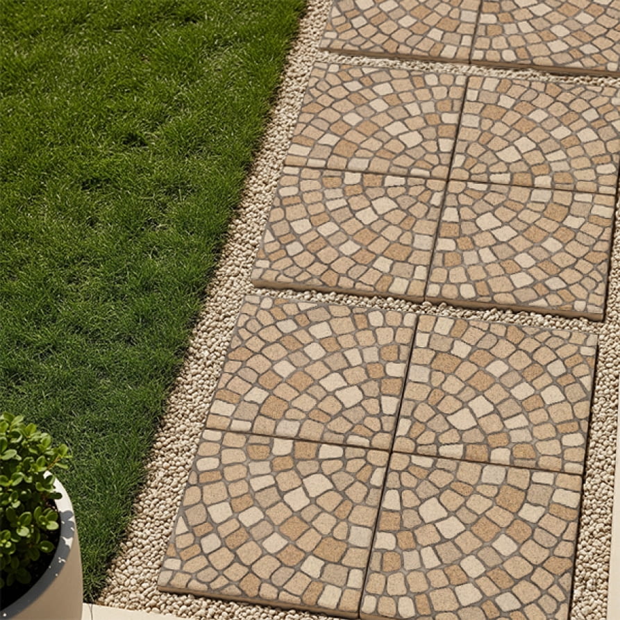 Patio Beige Mat MEGACER 60x60x2 - Image 3