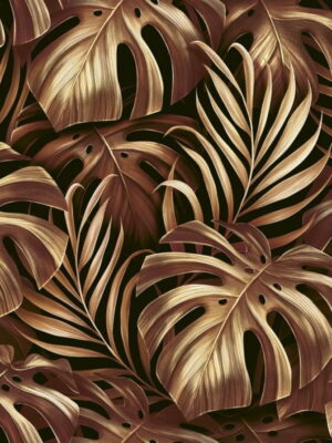 Diamond Sparkle MONSTERA GOLD Sugar 60x60