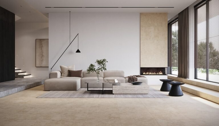 Stoner beige mat interjere
